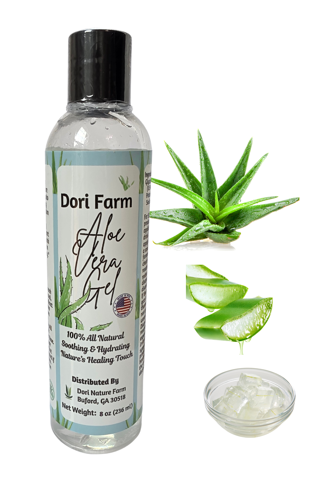 Dori Farm Aloe Vera Gel – Dori's Nature Farm